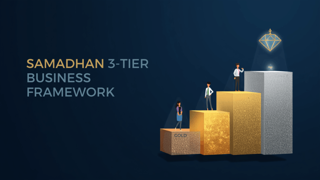 samadhan community 499 silver gold diamond tier business